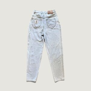 Vintage Mickey & Co. Jeans Womens Blue Light Wash High Rise Mom Disney 90s